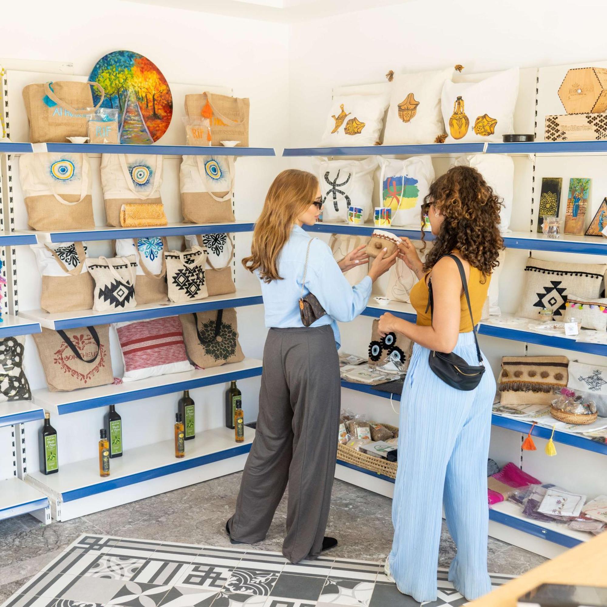 Radisson Blu Resort Al Hoceima Bagian luar foto Souvenir shop in Santorini, Greece