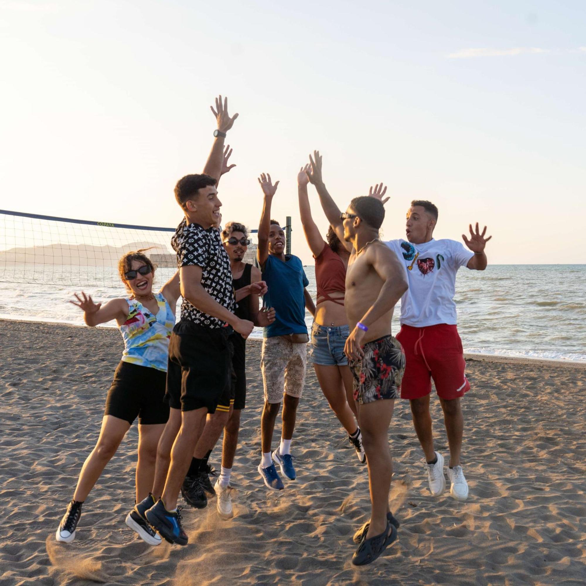 Radisson Blu Resort Al Hoceima Bagian luar foto Beach volleyball in Varvarovski, Ohrid