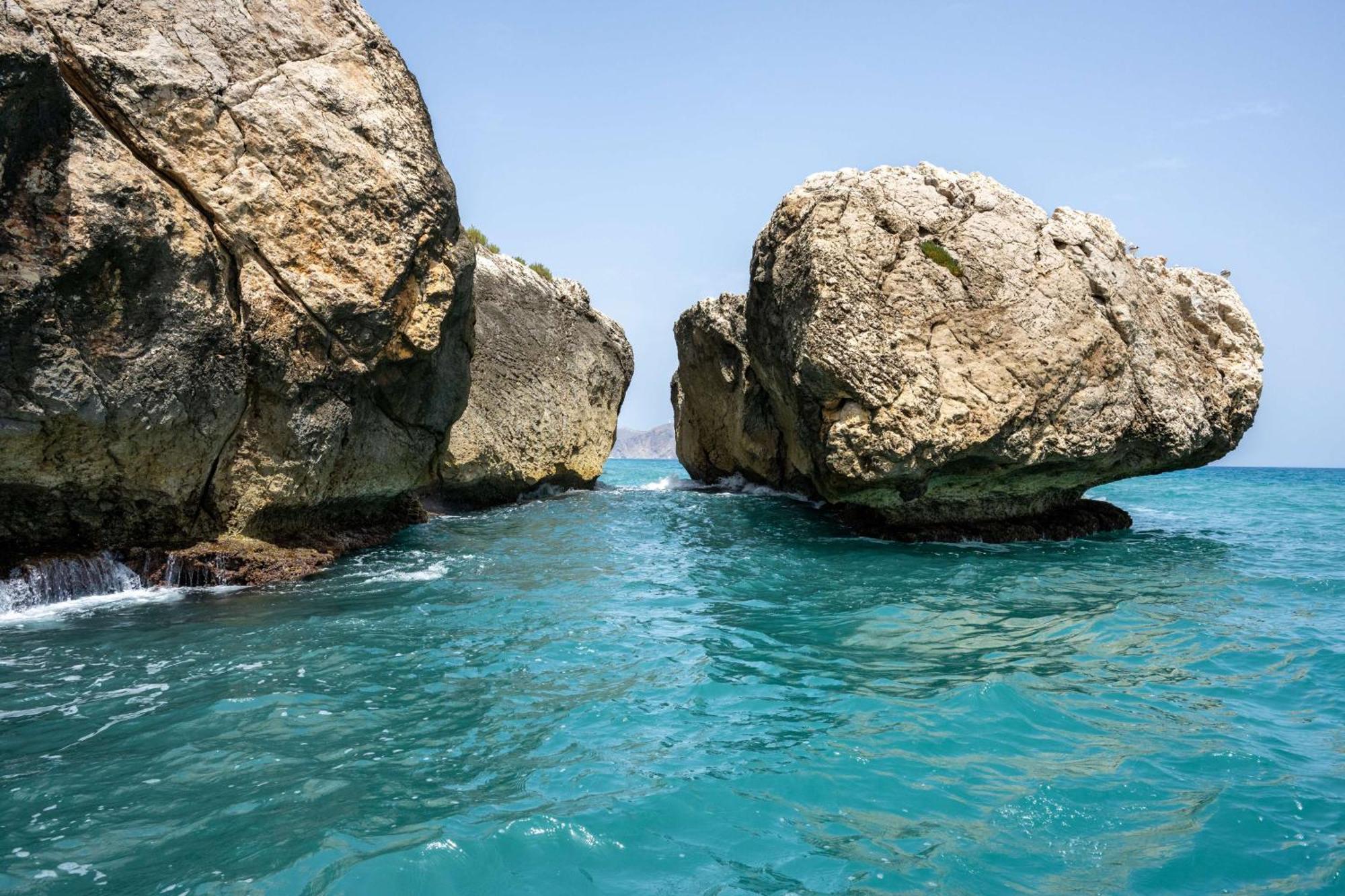 Radisson Blu Resort Al Hoceima Bagian luar foto Rock formations